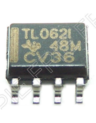 Op Amp JFET 8 SOIC by Texas Instruments (TL062ID)