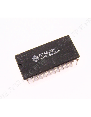 CMOS Dual 4-BIT Latch IC by Solid State Scientific (SCL4508BE)