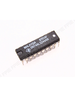 20-Pin Octal Buffers and Line Drivers by Texas Instruments (SN74ALS244AN)