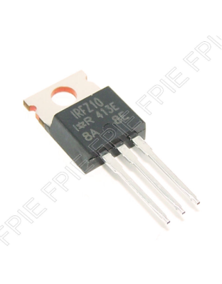 N-CH MOSFET 60V, 10A, TO-220AB by International Rectifier (IRFZ10)