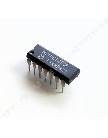 CMOS, Quad 4−Input NAND Gate by Motorola (MC14012BCP)