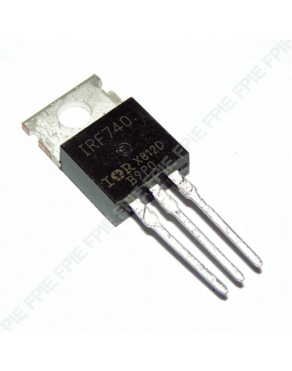 MOSFET N-CH 400V, 10A by International Rectifier (IRF740)