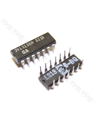 XOR Gate 4-Element 2-IN Bipolar IC by Signetics (74LS136N)