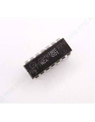 CMOS, 8-Input NOR Gate by RCA (CD4078BE)