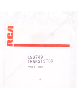 Original Transistor by RCA (198749)