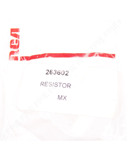 Original Resistor by RCA (263602)