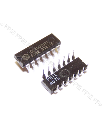 CMOS, Dual Compl Pair Plus Inverter by Solid State Scientific (SCL4007UBE)