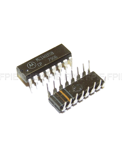 4-bit Parallel-In/Parallel-Out Shift Register by Motorola (MC14035BCP)