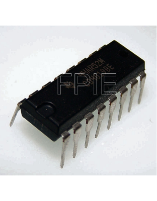 CMOS Quad AND/OR Select Gate IC by Texas Instruments (CD4019BE)