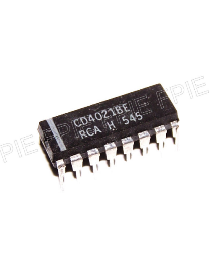 CMOS, 8−bit Static Shift Register by RCA (CD4021BE)