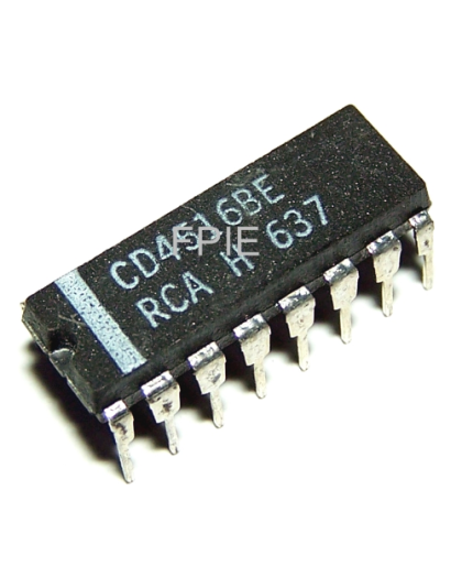 CMOS, Presettable Up/Down Counter by RCA (CD4516BE)