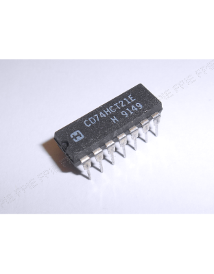 High Speed CMOS Logic Dual 4-Input AND Gate by Harris (CD74HCT21E)