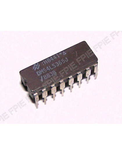 Decoder Driver IC by National Semiconductor (DM54LS365J)