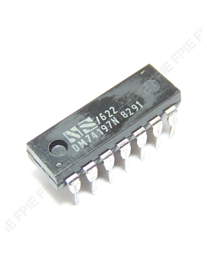 Presettable Decade Counter/Latch by National Semiconductor (DM74197N)