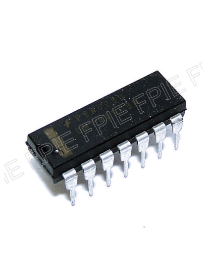 Quad 2-Input AND Gate by ON Semiconductor / Fairchild (DM74AS08N)