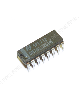 8-bit Addressable Latches by National Semiconductor (DM74LS259N)