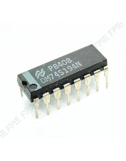 4-bit Bidirectional Shift Register IC by National Semiconductor (DM74S194N)