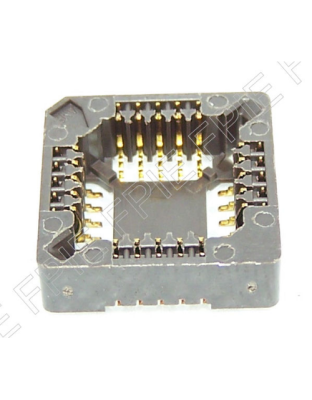 20 POS PLCC IC Socket Surface Mount (822269-1)