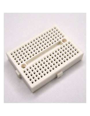 170 Contacts Tie-Points White Mini Breadboard (BRB-7312)