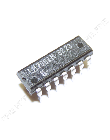 Quad Differential Comparator 14-DIP by Signetics (LM2901N-S)